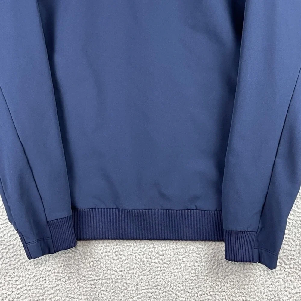 The North Face Men's Small Tekno Pullover Hoodie Jacket Navy‎ Blue (stain/wear)